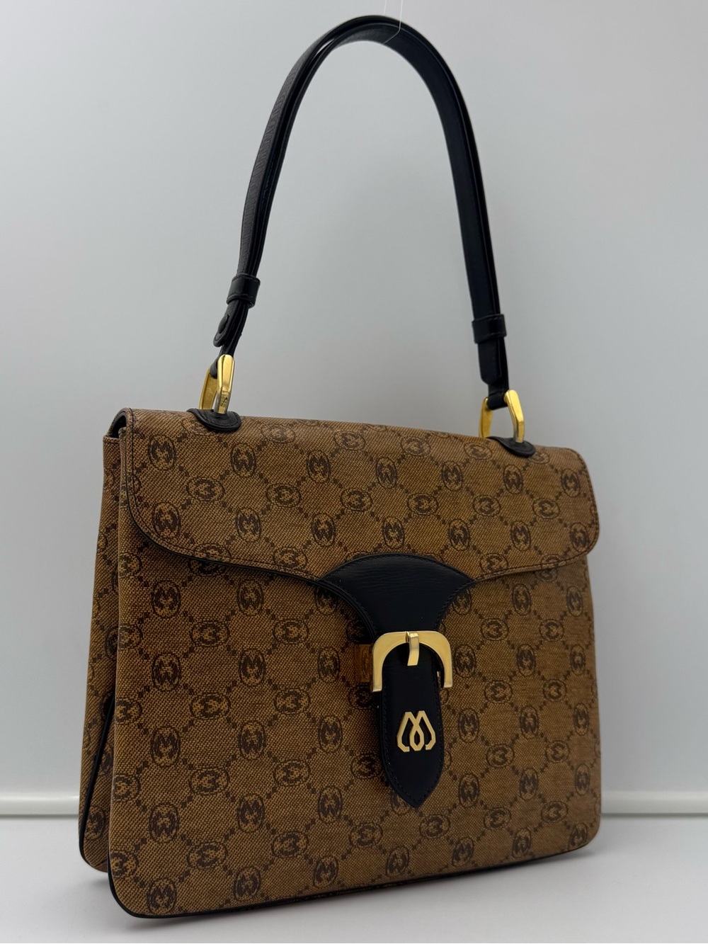 MORABITO 1905 PARIS Signature Line • 24 Monogram Shoulder Bag • Made in FRANCE